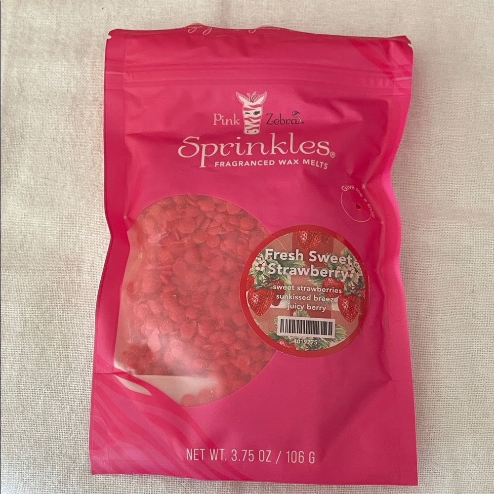 Pink Zebra Fresh Sweet Strawberry Wax Melts